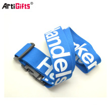 Custom Printed cheap promotion silicone luggage tag loop strap